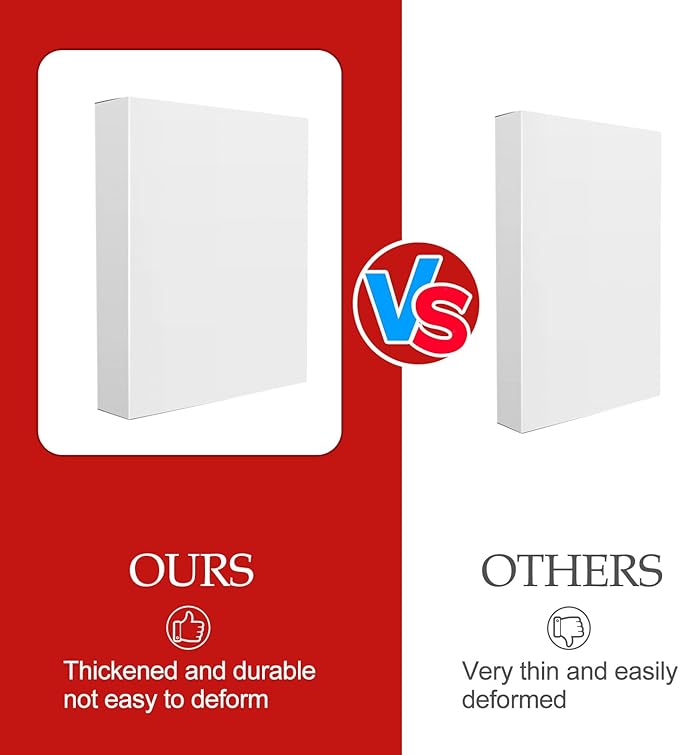 joyhalo 24 Pack Gift Boxes with Lids for Presents - White Small Large Chritsmas Gift Boxes Bulk for Clothes with Ribbon and Flowers, Assorted Sizes for Wrapping Gifts, Shirt, Gift Wrapping Supplies