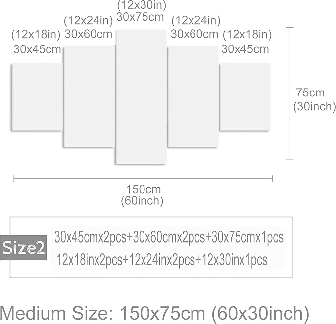 LUDUHU Golden Orchid Flowers Canvas Print - Abstract Floral Wall Art Painting Decor for Home Decoration Artwork Picture Bedroom (E,Oversize 60x30inch)