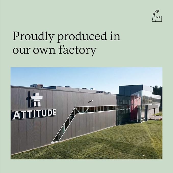 ATTITUDE Liquid Dish Detergent, Plant- and Mineral-Based Ingredients, Effective Dishwashing Soap Formula, Vegan and Cruelty-free, Pink Grapefruit, 33.8 Fl Oz (Pack of 3)