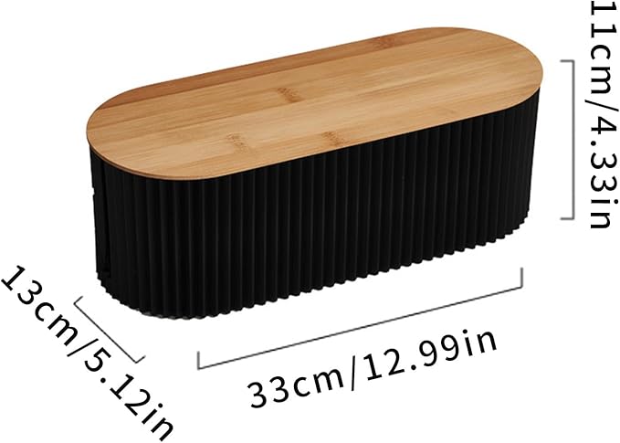 Cable Management Box, Safe Cord Organizer for Desk, Wire Storage Box with Extension Hiders, Tidy Desktop Solution, Cable Holder for Study Room, Living Room, Bedroom, Offices