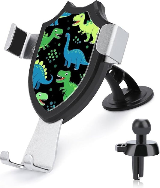 Phone Holders Phone Stand Cell Phone Car Mount Hands Free Automobile Holder Cute Childish Dinosaurs