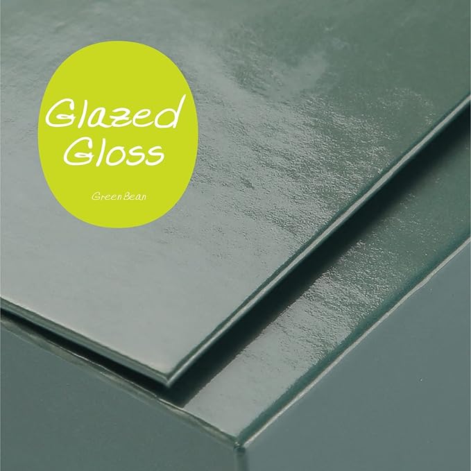 GREEN BEAN Gift Box 11x7.8x2.3 Inches, Green with Lid for Presents, Magnetic Closure Gift Box, Shirt for Clothes (Glossy Metallic Green, Polka Dot Design Inside)