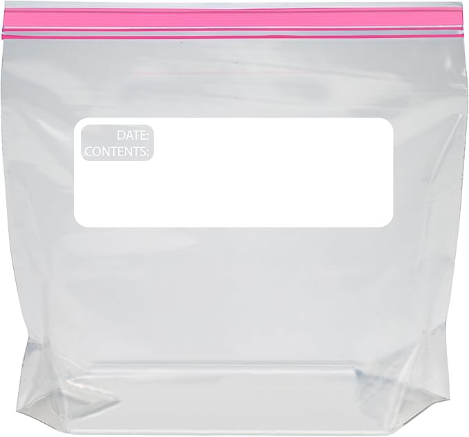 Amazon Basics Quart Food Storage Bags, 150 Count (Previously Solimo) (Pack of 2)