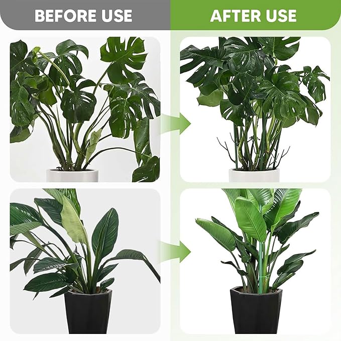 Stackable Monstera Plant Support Stakes, Suitable for Indoor and Outdoor Climbing Plants, Support Stakes for Growing Vines, Training Stems, Stabilizing and Supporting Growth (5 Pieces) (10PCS+A)