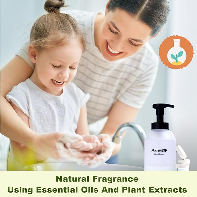 Foaming Hand Soap Tablet Refills, 12 Pack (Makes 12 x 9 fl oz), Lemon Scented soap tablets, Fresh & Clean Handwash, No Plastic Bottle