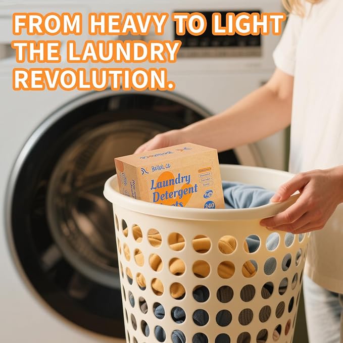 Laundry Detergent Sheets Fresh Linen (120 Pcs) + Fresh Linen (16 Pcs) + Cotton Breeze (16 Pcs)