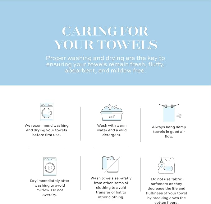 White Classic Luxury Beige Hand Towels - Soft 100% Turkish Cotton | Highly Absorbent Hotel spa Bathroom Towel Collection | 16x30 Inch | Set of 6