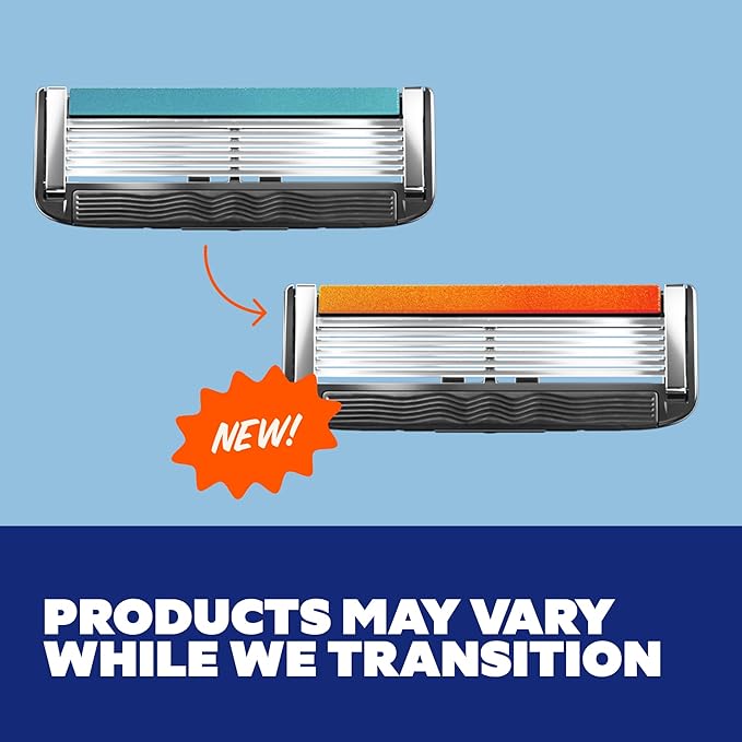 Dollar Shave Club | The Guest Pass Shave Set | 2 Extra Close Refill Cartridges, 1 Handle (Blue), 1 Razor Cover, Razors for Men