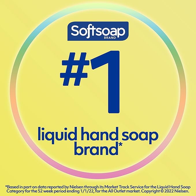 Softsoap Antibacterial Liquid Hand Soap, Kitchen Fresh Hand Soap, 11.25 Fl Oz (Pack of 6)