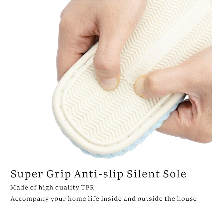 Chantomoo Slippers for Women Memory Foam House Womens Slipper Slides Home Bedroom Bathroom Spa Open Toe Corduroy Bow Slippers Cozy Comfortable