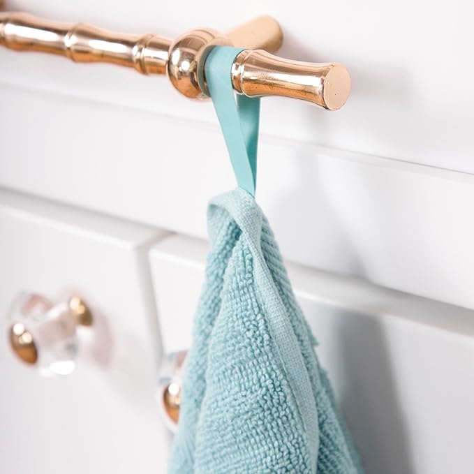 All-Clad Solid Kitchen Towel: Highly Absorbent - 100% Cotton, 17"x30" Towel for Cleaning & Drying Dishes, Glassware, or Countertops, 1-Pack, Rainfall