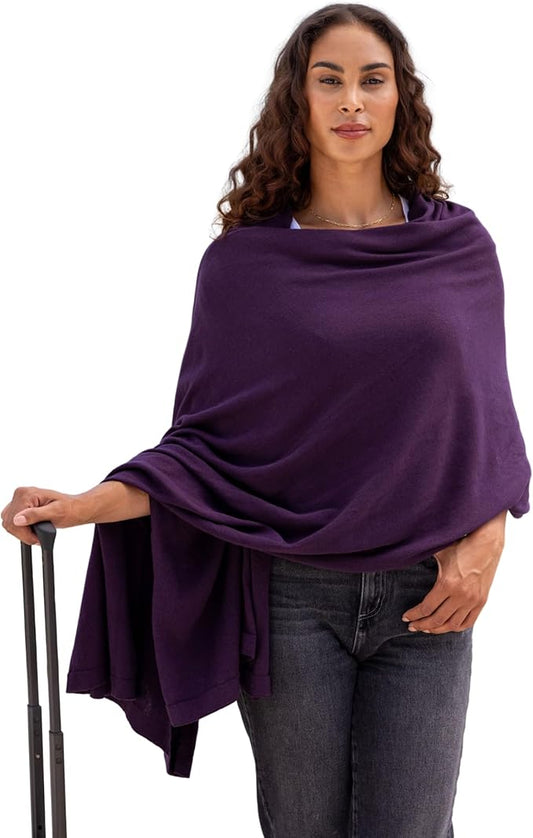 zestt Dreamsoft Travel Scarf, Wrap and Shawl for Women, Organic Cotton