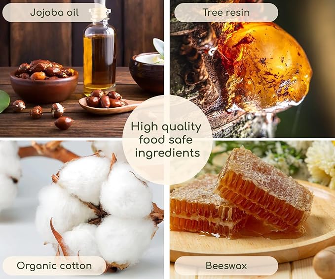 Truebee Reusable Beeswax Food Wraps 7-Pack Summer Orchard – Non Toxic, Plastic Free, Silicone Free, Sustainable, Environmentally Friendly, Organic Cotton Beeswax Wraps (S, M, L)