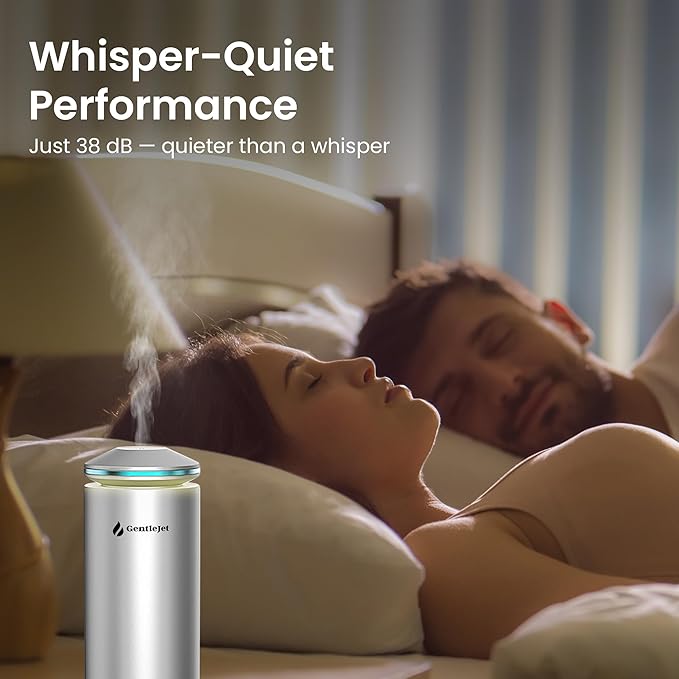 MajesticMist WiFi - Aluminum Waterless Essential Oil Diffuser with App Control, Scent Diffusers for Home, Room & Hotel, Quiet Aroma Diffuser 4oz, USB-C Powered with LED Display, 1000sq.ft