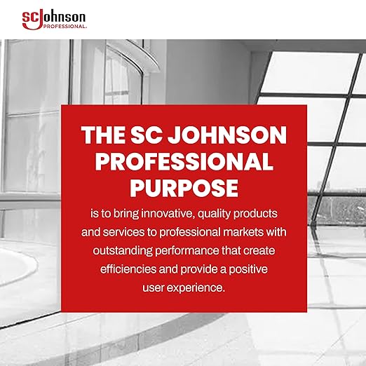 SC Johnson Professional Clear Foam Dispenser and Refill Starter Kit, Kids Wall Mount Soap Dispenser for Hand Soap, 1 Clear Foam Hand Wash, 1 Liter Cartridge, 33.8 fl. oz., for Professional Use Only