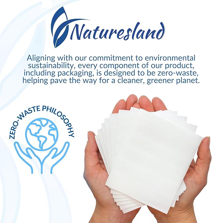 Premium Laundry Detergent Sheets Unscented - 100 Load Eco-Friendly Laundry Strips - Hypoallergenic, Zero-Waste, Plastic-Free - Ideal for Apartments, Dorms, Travel 50ct.