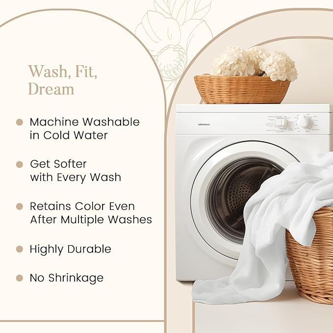 100% Cotton Bed Sheets Queen Size Bed Set, 800 Thread Count Deep Pocket Queen Sheet Set, No lint Soft Breathable Sateen Weave 4-Piece Egyptian Cotton Sheets, Fits upto 17", Machine Washable- Seafoam