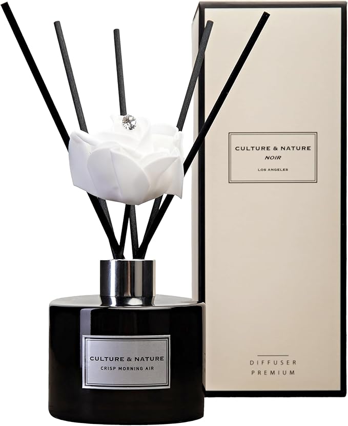 CULTURE & NATURE Reed Diffuser Set (6.7oz, Crisp Morning Air)