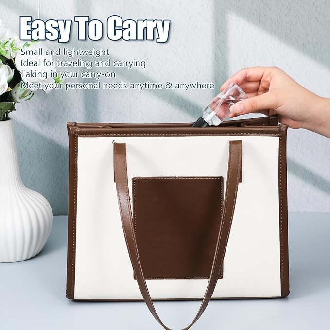 SHENLIU 100 Pcs Mini Clear Spray Bottles 1 oz Plastic Empty Travel Bottle Fine Mist Small Spray Containers with 2 Pcs Funnels Refillable Liquid Travel Containers for Perfume Skin Toner Essential Oils