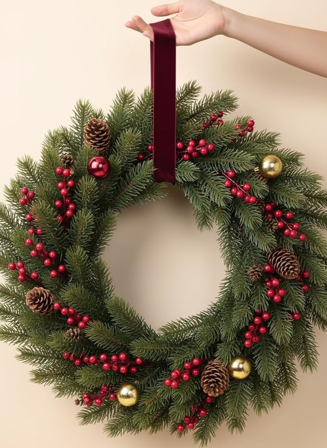 Velvet Ribbon, 1 1/2-Inch by 25-Yard Spool (Burgundy)