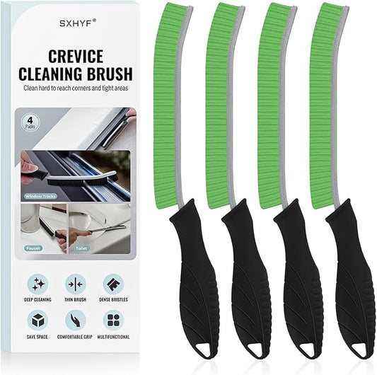 SXhyf Cleaning Brush - Hard Bristle Crevice Cleaning Brush, Multifunctional Gap Scrub Brush, Kitchen Essentials, Bathroom Cleaner Tools for Household Use, Home, Window, Toilet, Stove