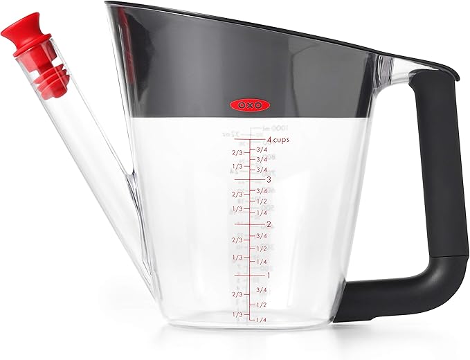 OXO Good Grips 4 Cup Fat Separator, Clear