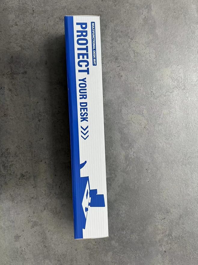 K KNODEL Large Office Leather Desk Mat, Mouse and Keyboard Pad, Computer and Laptop Mat, Desktop Protector and Cover, Writing Pad and Blotter (35.4"x17", Dark Green)