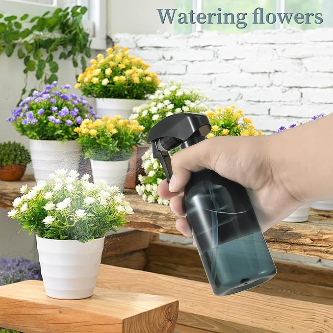 driew Plant Mister Spray Bottle, 10oz Plant Spray Bottle for Plants Misting Bottle Plant Water Spray Bottle Fine Mist Spray Bottle -Clear Blue,6 Pack
