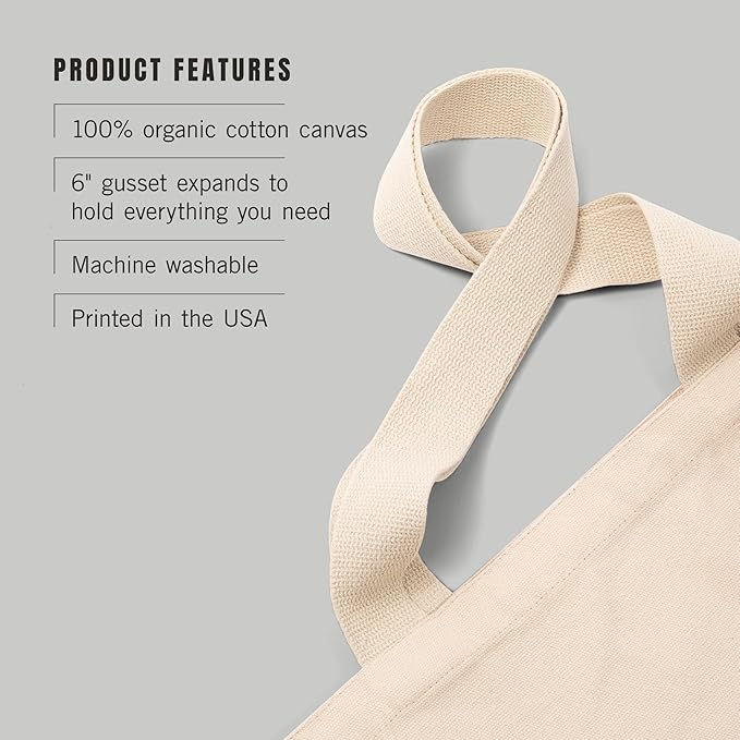 Lantern Press Estes Park, Colorado, Waterfall (100% Cotton Canvas Reusable Tote Bag)