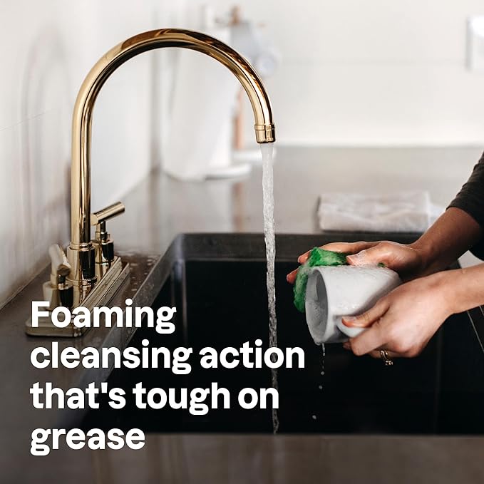 ATTITUDE Dish Soap, EWG Verified, Plant and Mineral-Based Ingredients, Vegan and Cruelty-free Household Products, Orange and Sage, 67.6 Fl Oz