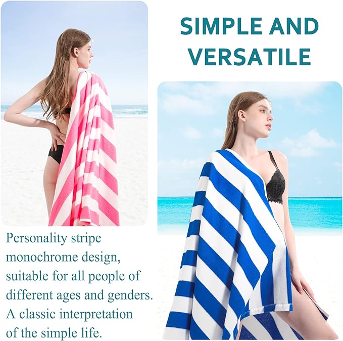 4 Packs Extra Large Beach Towel Bath Towel 72 * 40 Set Bathroom Sheets Bulk Oversized Soft Absorbent Thick XL Big Giant Microfiber Terry Blanket Clearance Turkish Toallas De Playa NOT Cotton Pink
