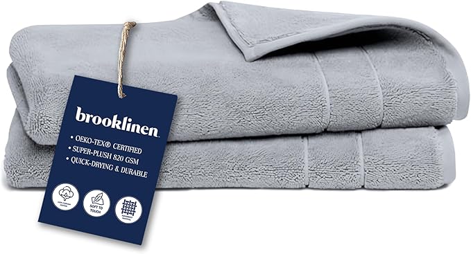 Brooklinen Super-Plush Turkish Cotton Bath Towels