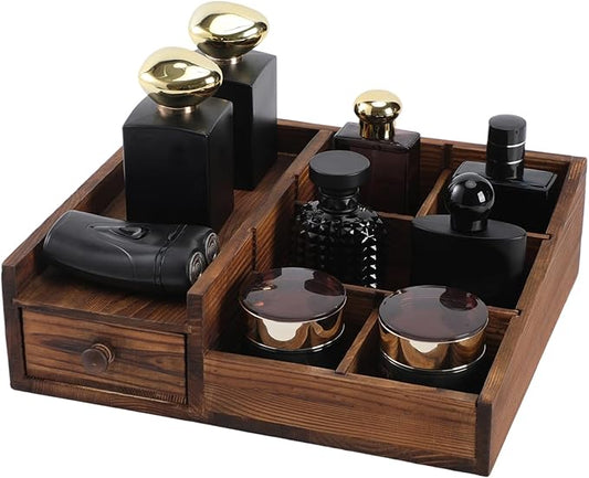 Cologne Organizer For Men,Perfume Organizer,Bathroom Organizers,Coffee Station Organizer,Shelf For Bathroom Counter,Counter Storage,Perfume Stand,Cologne Stand,Organizers for Vanity,Mens Gifts