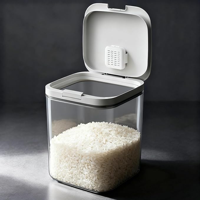 Flour Container 20LBS - 10 L /10.5 QT /10 KG - Rice Container Storage Food Grain Container Bins Household for Kitchen Pantry Organization (11L)