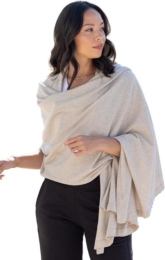 zestt Dreamsoft Travel Scarf, Wrap and Shawl for Women, Organic Cotton