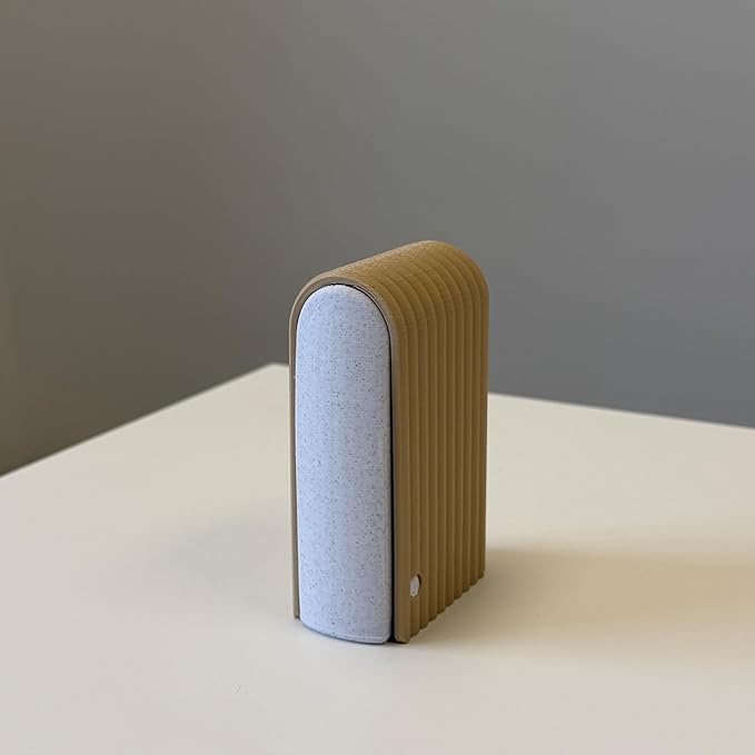 Push-Open Cotton Swab Holder & Dispenser – Modern Cotton Swab Organizer with Dustproof Lid | Bathroom & Vanity Storage Container | Easy One-Hand Access | Sleek Minimalist Design