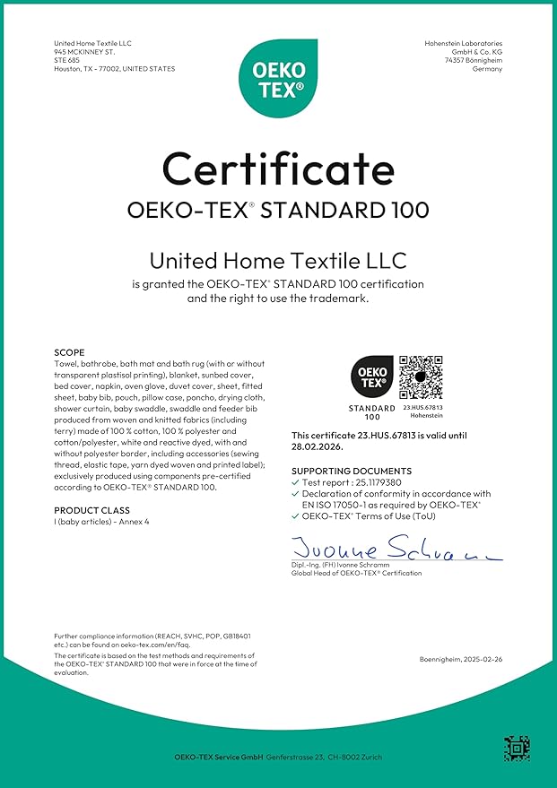 Cotton Paradise 6 Piece Towel Set, 100% Cotton Soft Absorbent Turkish Towels for Bathroom, 2 Bath Towels 2 Hand Towels 2 Washcloths, Purple Towel Set