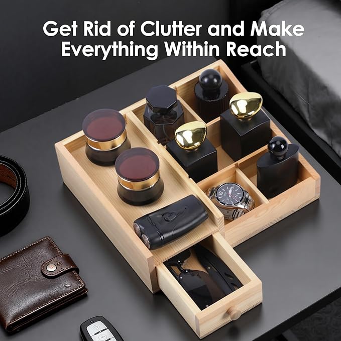 Cologne Organizer For Men,Perfume Organizer,Bathroom Organizers,Coffee Station Organizer,Shelf For Bathroom Counter,Counter Storage,Perfume Stand,Cologne Stand,Organizers for Vanity,Mens Gifts