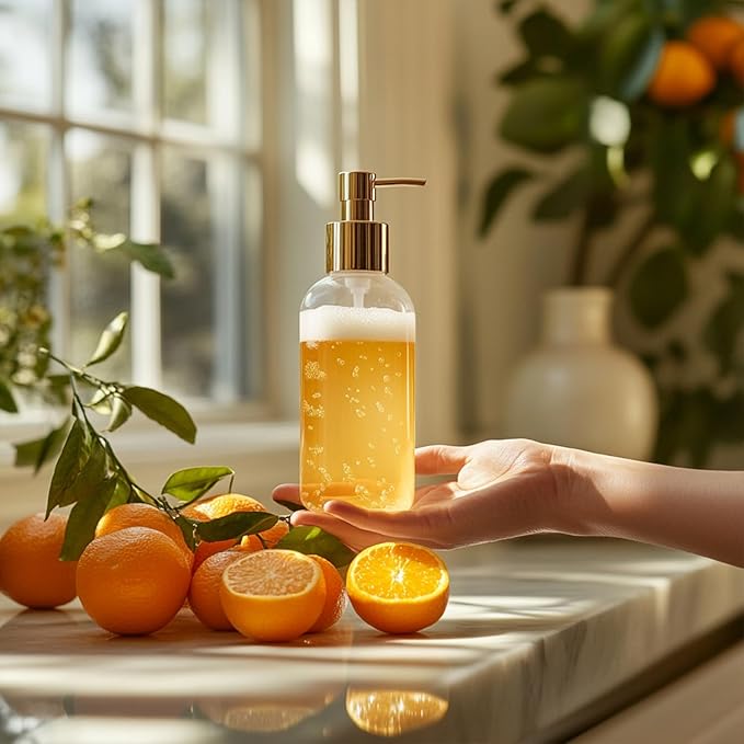 Foaming Hand Soap Tablets Refill (10 Pack) - Citrus Scent, Concentrated Tablets for Foaming Soap, Mess-Free Refills