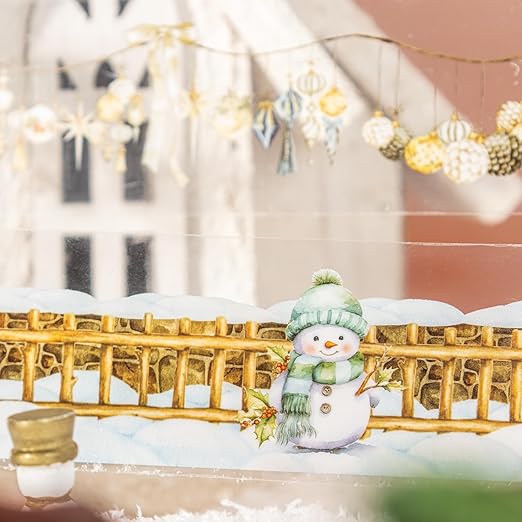 6 Rolls Winter PET Washi Tape,Nature Landscape Tape Stickers for Journaling Supplies,Scrapbooking,Junk Journal,Journaling,DIY Arts Crafts,Notebook,Phone Case,Cups(Winter)