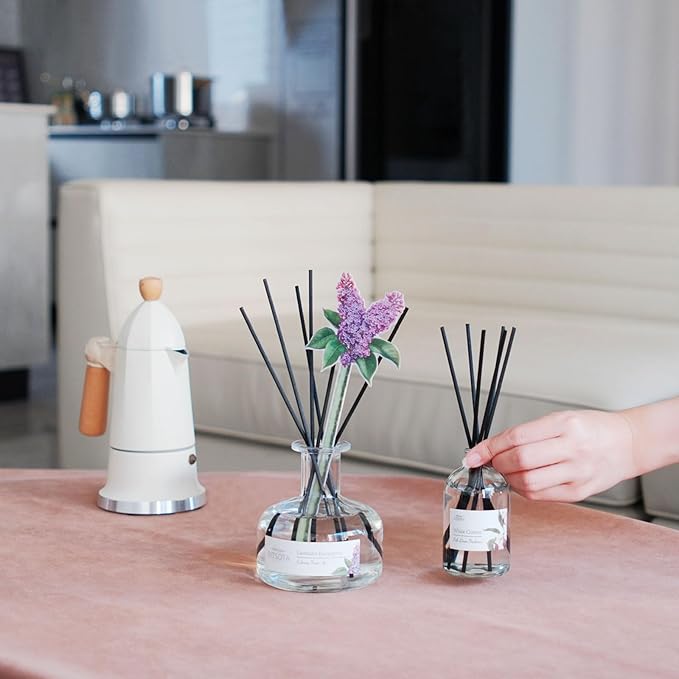 Ocean Breeze Reed Diffuser Set, Large 9.85oz (280ml) Aroma Scented Oil Diffuser with Sticks, Long-Lasting Home Fragrance for Bedroom, Bathroom & Office Decor, Ideal Gift for Women