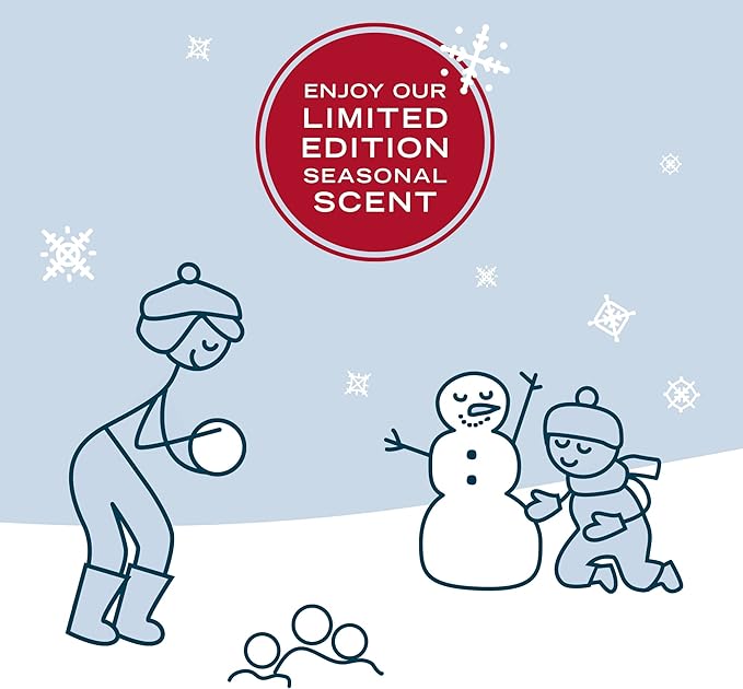 MRS. MEYER'S CLEAN DAY Room and Air Freshener Spray, Non-Aerosol Spray Bottle Infused with Essential Oils, Limited Edition Snowdrop, 8 fl. oz - Pack of 3