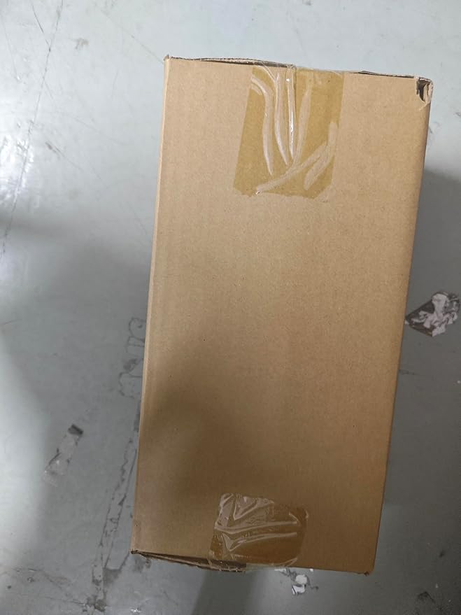 Hand Blown Glass Vase 11.8" Tall Beautiful Turquoise Sea Wide Mouth Bud Vase for Table Centerpiece, Painted Colorful Murano Glass Flower Vases for - Home Entrance Wedding Center