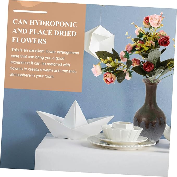 Retro Ceramic Flower Vase for Desktop Floral Arrangements Delicate Stoneware Vase Home Decor with Simple Elegant Design for Fresh Dried Flowers Artistic Accent for Living Office