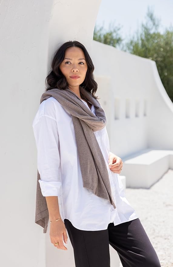 zestt Dreamsoft Travel Scarf, Wrap and Shawl for Women, Organic Cotton