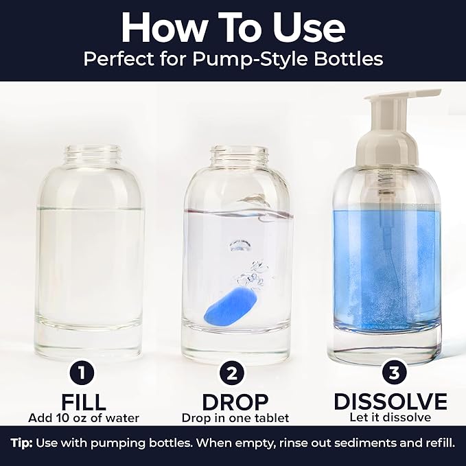 Foaming Hand Soap Tablets Refill Hotel Lobby Scent