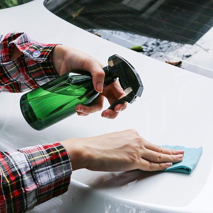 driew 6-Pack 10oz Green Plant Mister - Fine Mist Spray Bottle for Plants