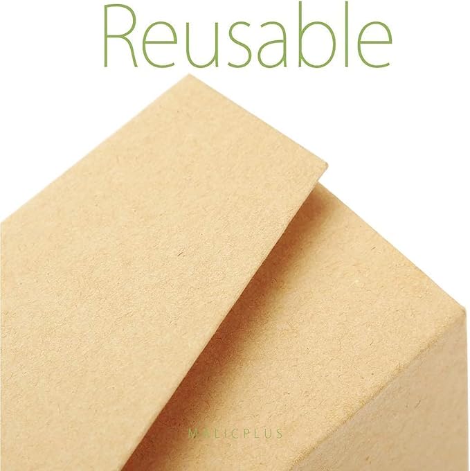 6 Gift Boxes with Lids 9x9x3.4 Inches, Kraft Groomsmen Proposal Boxes with Magnetic Closure for All Occasion (Matte Kraft)