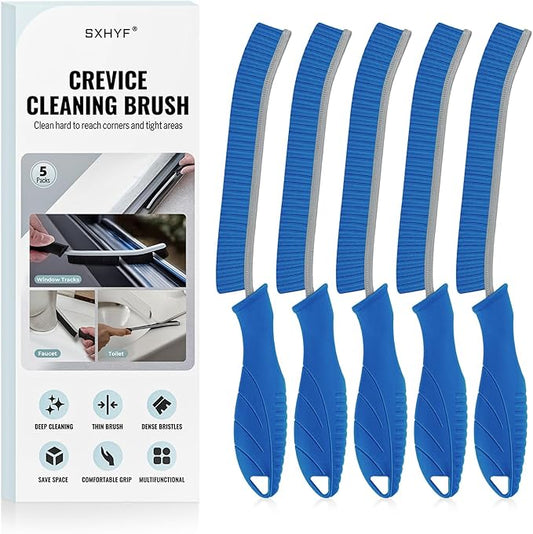 SXhyf Cleaning Brush - Hard Bristle Crevice Cleaning Brush, Multifunctional Gap Scrub Brush, Kitchen Essentials, Bathroom Cleaner Tools for Household Use, Home, Window, Toilet, Stove