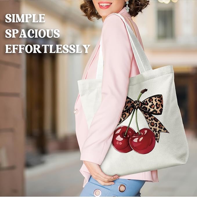 Leopard Print Tote Bags, Tote Bags for Women, Gife for Waoman, Reusable Shopping Bags